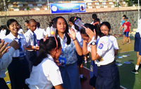 Hari pertama kegiatan MOS