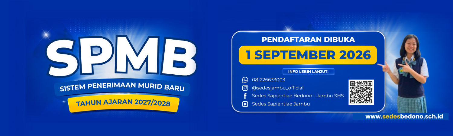 Info SPMB 2026 :: SMA Sedes Sapientiae Bedono